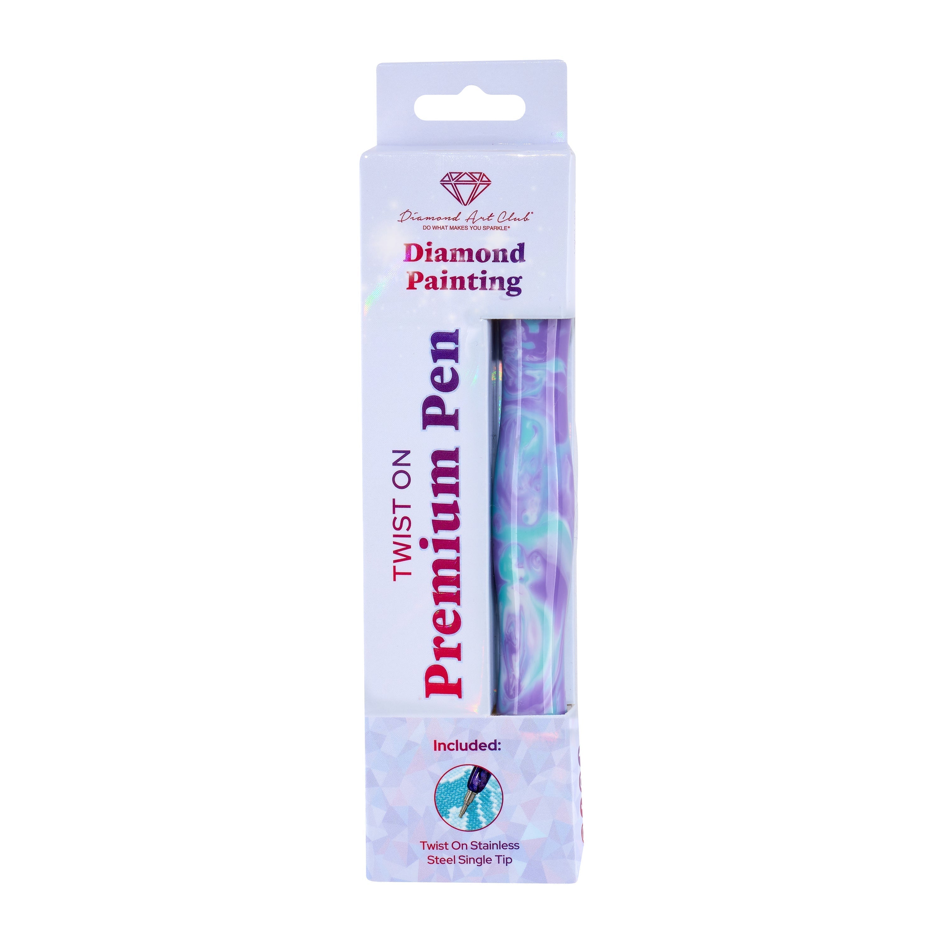 Twist-On Dual-Threaded Premium Drill Pen – Maui Swirl Z0