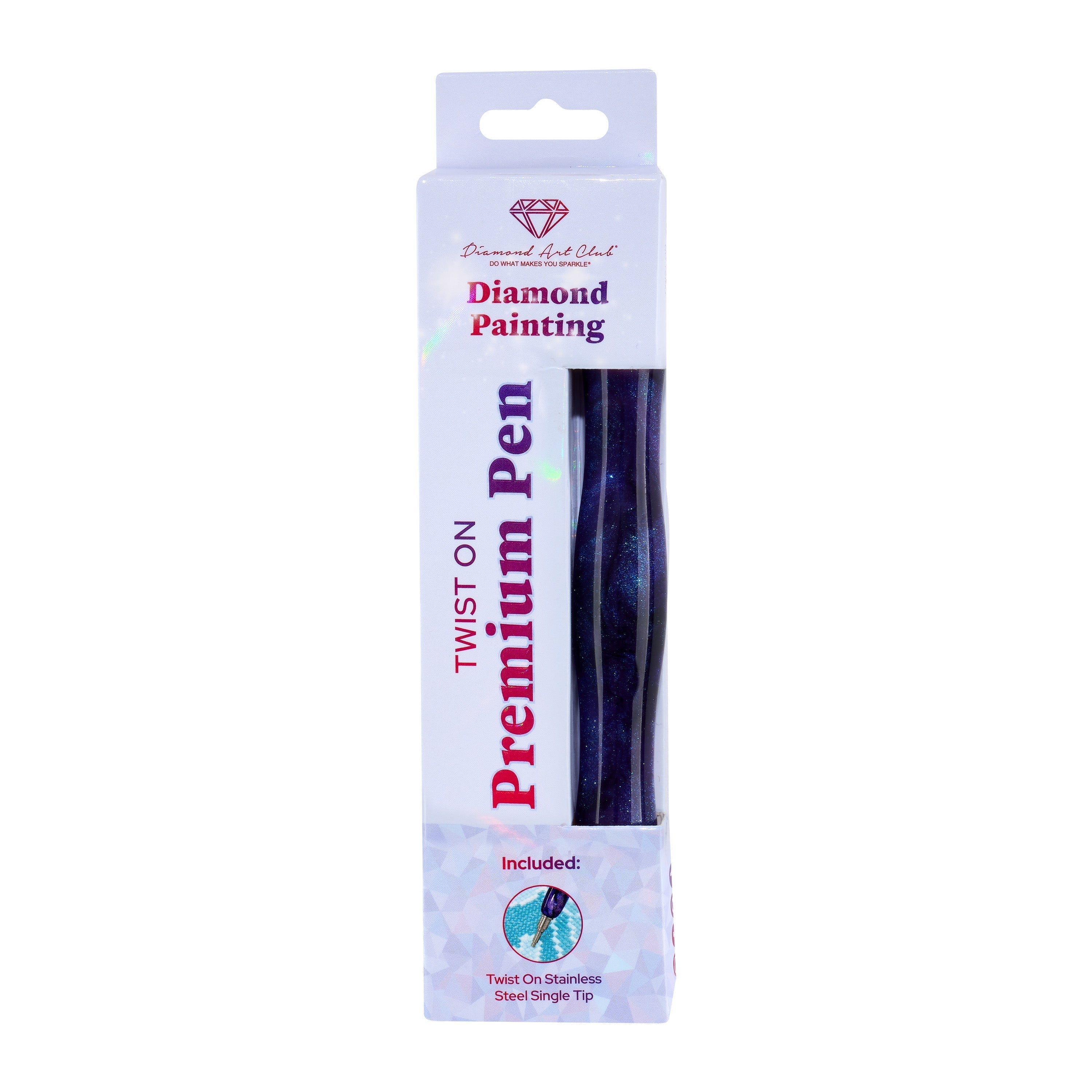 Twist-On Dual-Threaded Premium Drill Pen – Patagonia Sparkle A2