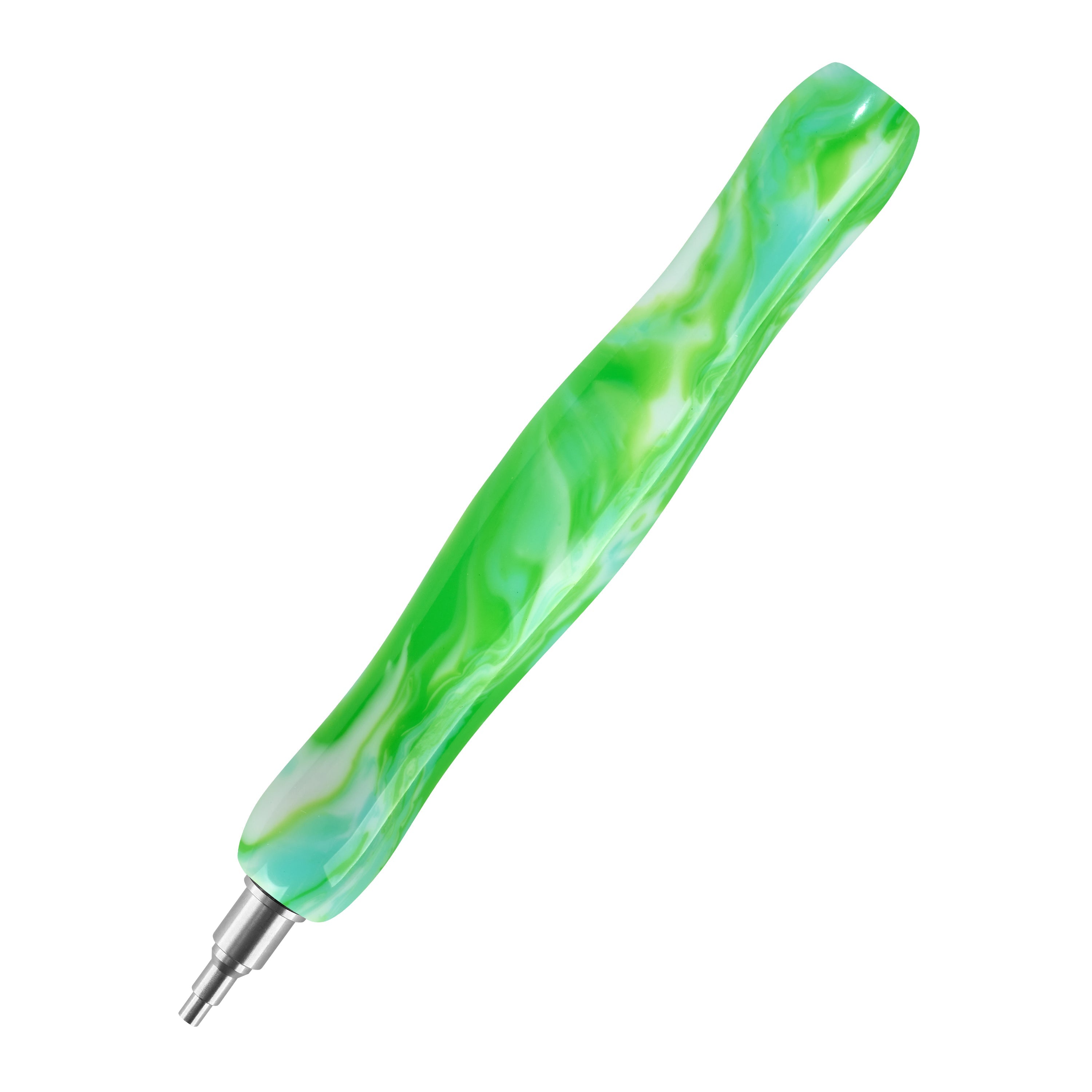 Twist-On Dual-Threaded Premium Drill Pen – Seafoam Swirl C7