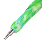 Twist-On Dual-Threaded Premium Drill Pen – Seafoam Swirl A2