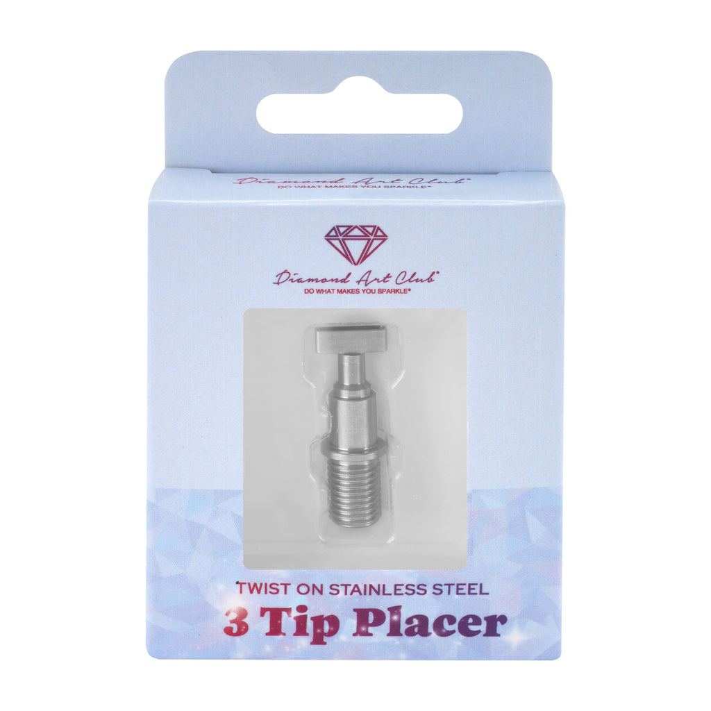 Threaded Stainless Steel 3 Tip Multiplacer for Twist-On Pens E9