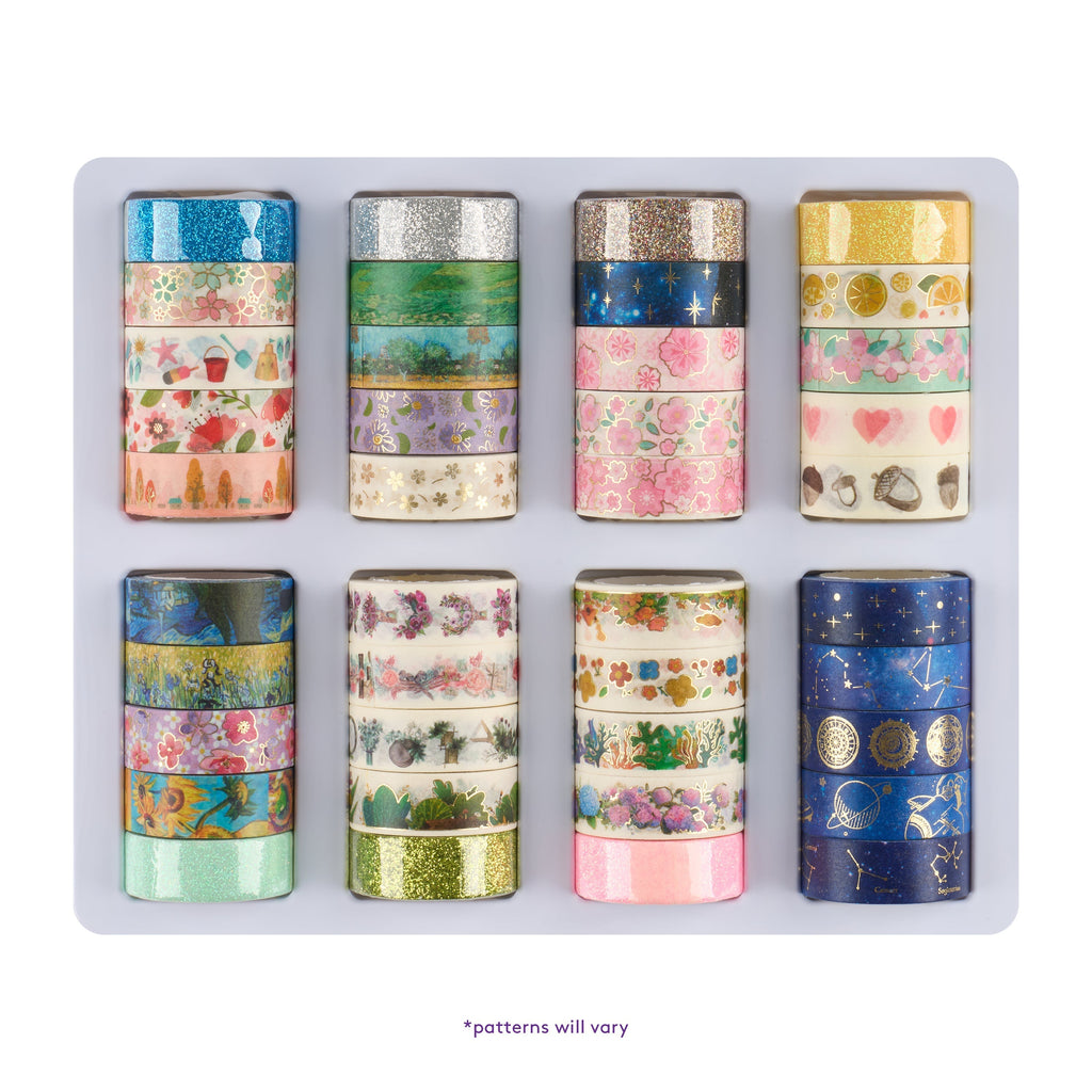 Washi Tape - 40 Mystery Rolls T3