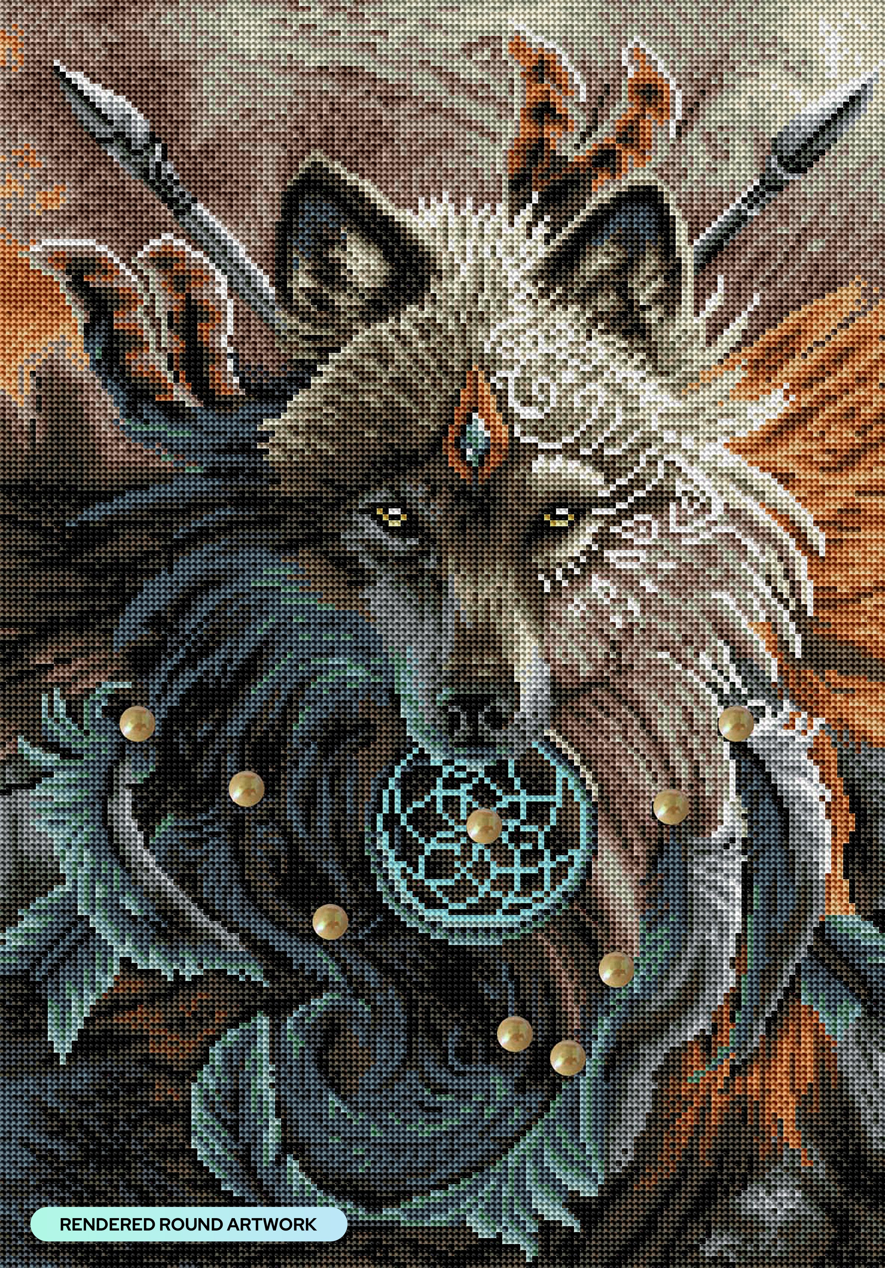 Wolf Dreamcatcher J5