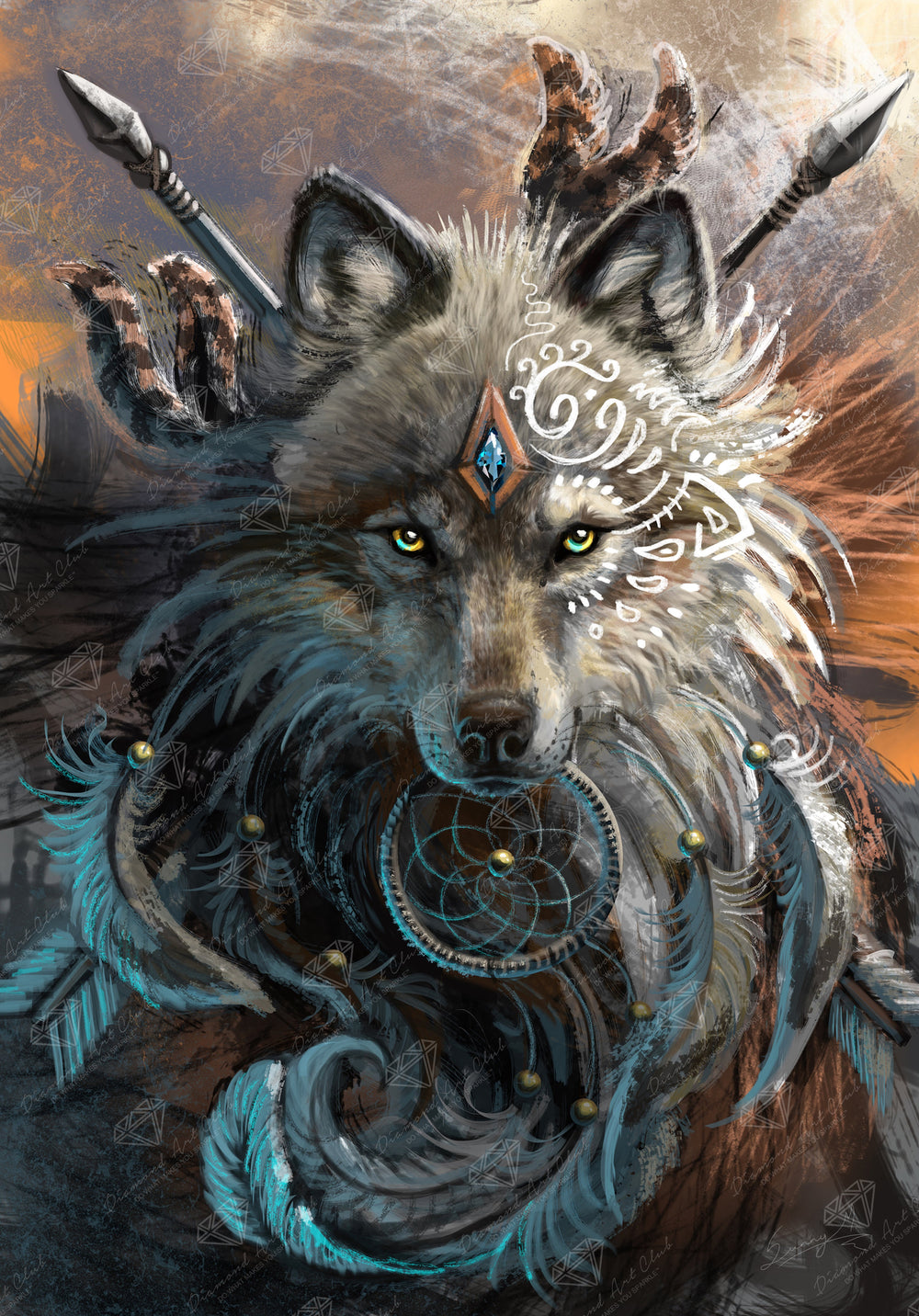 Wolf Dreamcatcher M7